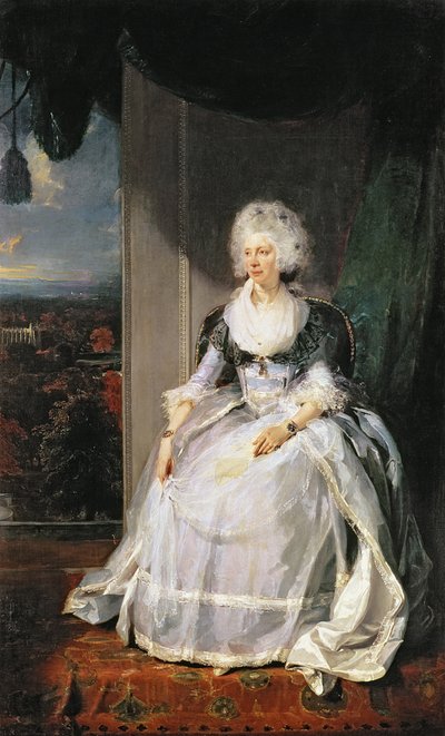 Regina Carlotta, 1789-90, moglie di Giorgio III da Thomas Lawrence